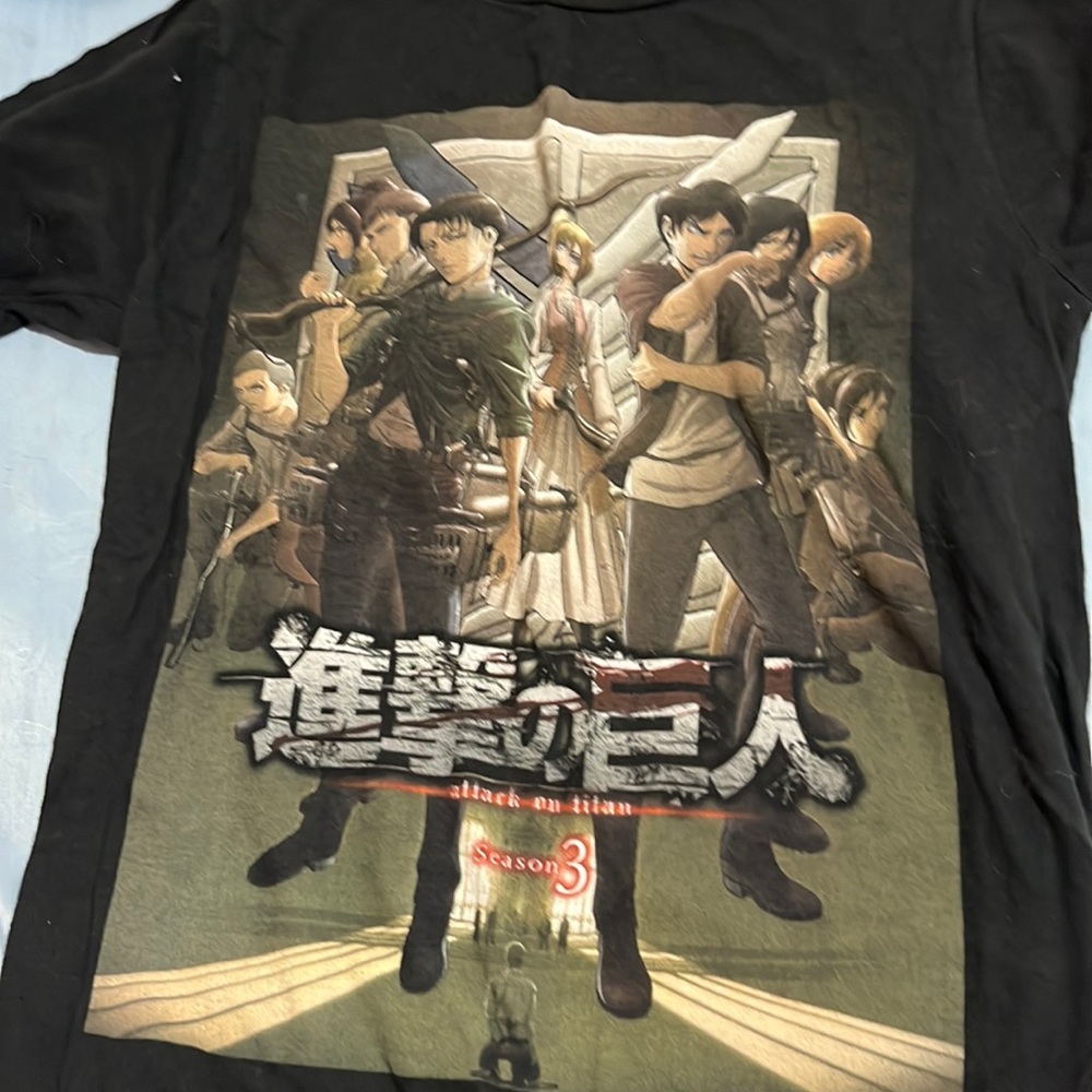 Attack on titan shirt for girls or boys